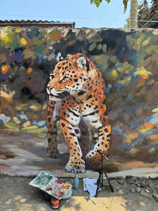 First mural in Costa Rica